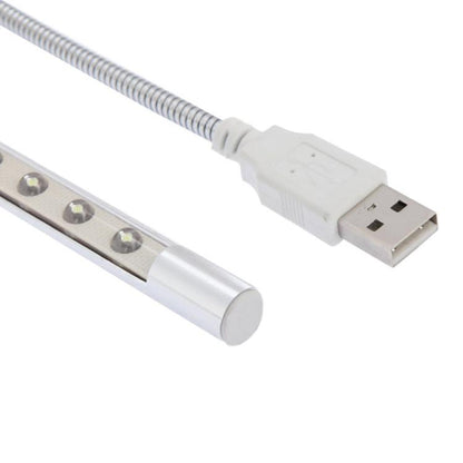 10-LED, 1W, แสงสีขาว, 10-LED (Silver)