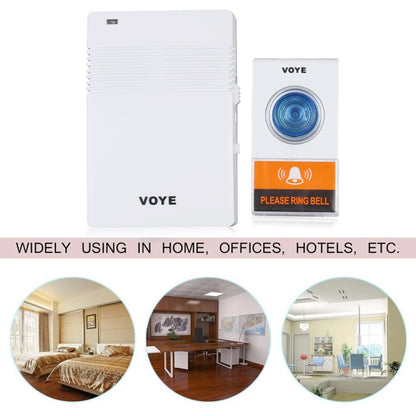 ออดระยะไกลไร้สาย VOYE V005A พร้อมเสียงโพลีโฟนี 38 เสียง, V005A
