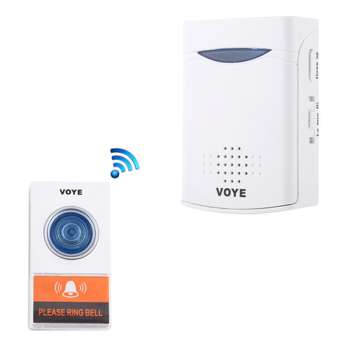 VOYE V006A Home Music รีโมทคอนโทรล ออดไร้สายพร้อมเสียงโพลีโฟนี 38 เสียง, V006A