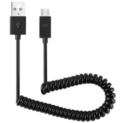 สายชาร์จ Micro USB Data Sync แบบขด ความยาว 27.5 ซม. (สามารถขยายได้สูงสุด 100 ซม.)