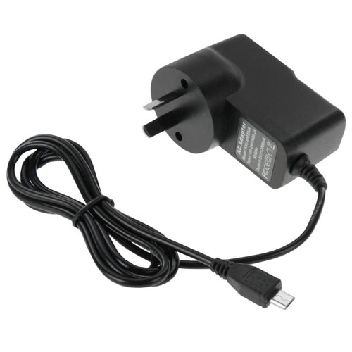 เครื่องชาร์จ Micro USB สำหรับแท็บเล็ตพีซี / โทรศัพท์มือถือ, เอาต์พุต: DC 5V / 2A, ปลั๊ก AU, 5V 2A Micro USB AU Plug