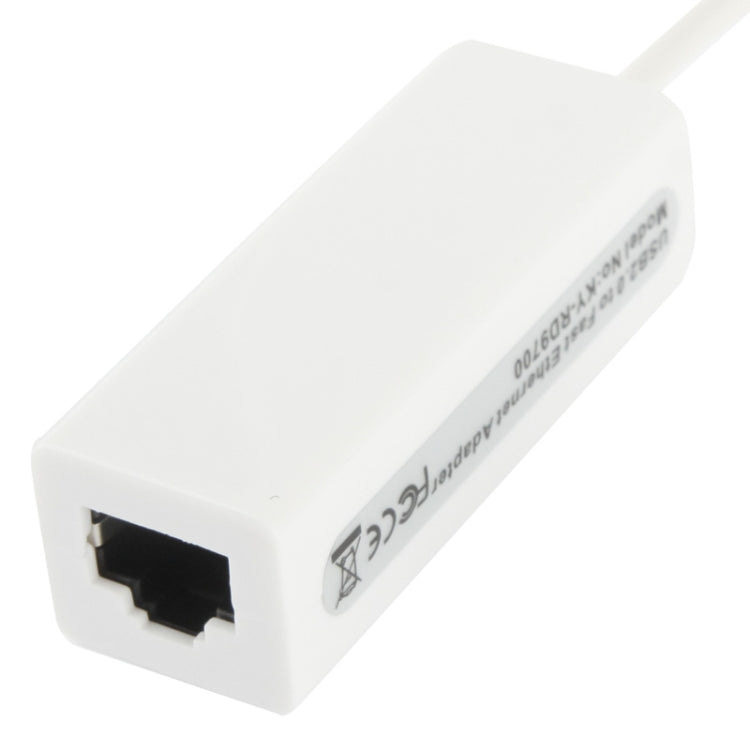 อะแดปเตอร์อีเทอร์เน็ต Micro USB 2.0 สำหรับแท็บเล็ตพีซี / Android TV ความยาว: 20 ซม