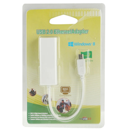 อะแดปเตอร์อีเทอร์เน็ต Micro USB 2.0 สำหรับแท็บเล็ตพีซี / Android TV ความยาว: 20 ซม