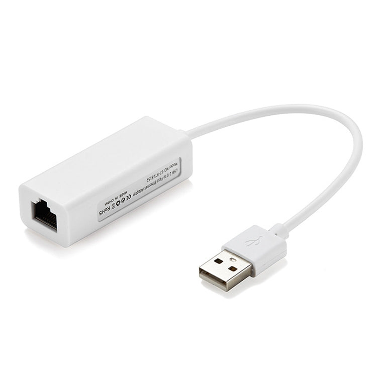 อะแดปเตอร์อีเทอร์เน็ต USB 2.0 สำหรับแท็บเล็ตพีซี / Android TV ความยาว: 20 ซม
