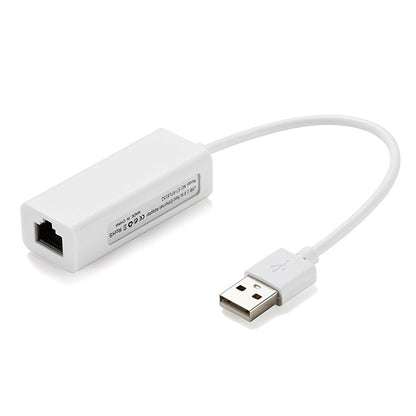 อะแดปเตอร์อีเทอร์เน็ต USB 2.0 สำหรับแท็บเล็ตพีซี / Android TV ความยาว: 20 ซม