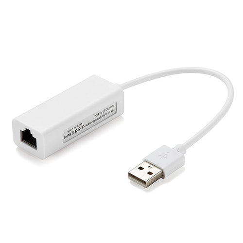 อะแดปเตอร์อีเทอร์เน็ต USB 2.0 สำหรับแท็บเล็ตพีซี / Android TV ความยาว: 20 ซม