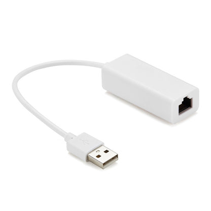 อะแดปเตอร์อีเทอร์เน็ต USB 2.0 สำหรับแท็บเล็ตพีซี / Android TV ความยาว: 20 ซม