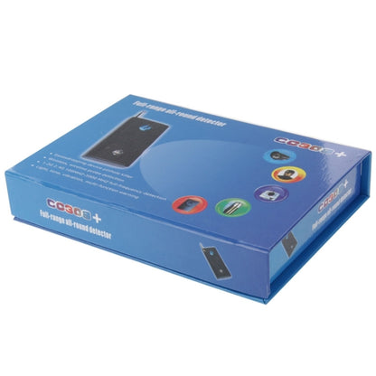 CC308 + เครื่องตรวจจับเลนส์กล้องไร้สายหลายตัวคลื่นวิทยุสัญญาณตรวจจับเครื่องค้นหาอุปกรณ์ RF GSM แบบเต็มช่วง, CC308+