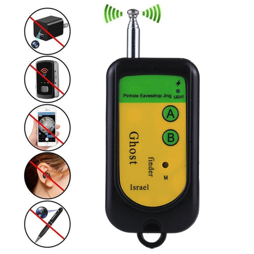 เครื่องตรวจจับผีสัญญาณ Bug เครื่องตรวจจับ RF Finder เครื่องสแกนเนอร์ Monitor Checker กล้องเฝ้าระวังรูเข็มไร้สายอุปกรณ์, Ghost Detector