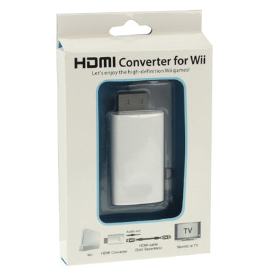 ตัวแปลง HDMI Full HD 1080P สำหรับ Wii ขนาด: 73 x 37 x 20 มม