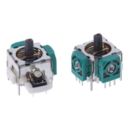 คันโยกควบคุมจอยสติ๊กเวอร์ชัน OEM (เพลาหนา) 3D สีเขียวสำหรับ XBOX / PS2, For XBOX / PS2