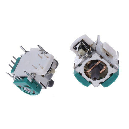 คันโยกควบคุมจอยสติ๊กเวอร์ชัน OEM (เพลาหนา) 3D สีเขียวสำหรับ XBOX / PS2, For XBOX / PS2