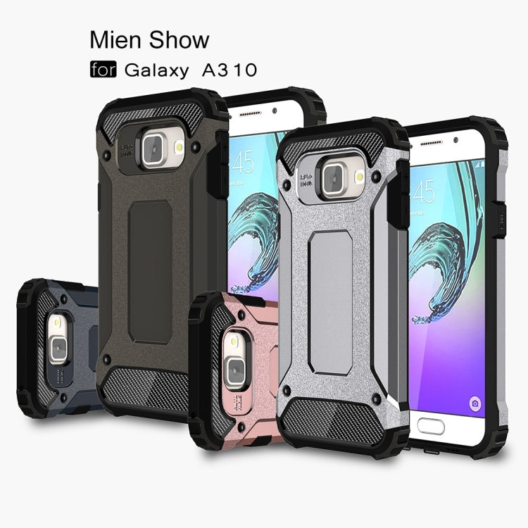 สำหรับ Galaxy A3 (2016) / A310 เคสแบบ Tough Armor TPU + PC, For Galaxy A3 (2016) / A310