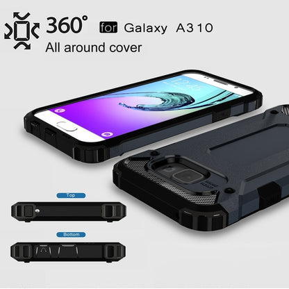 สำหรับ Galaxy A3 (2016) / A310 เคสแบบ Tough Armor TPU + PC, For Galaxy A3 (2016) / A310