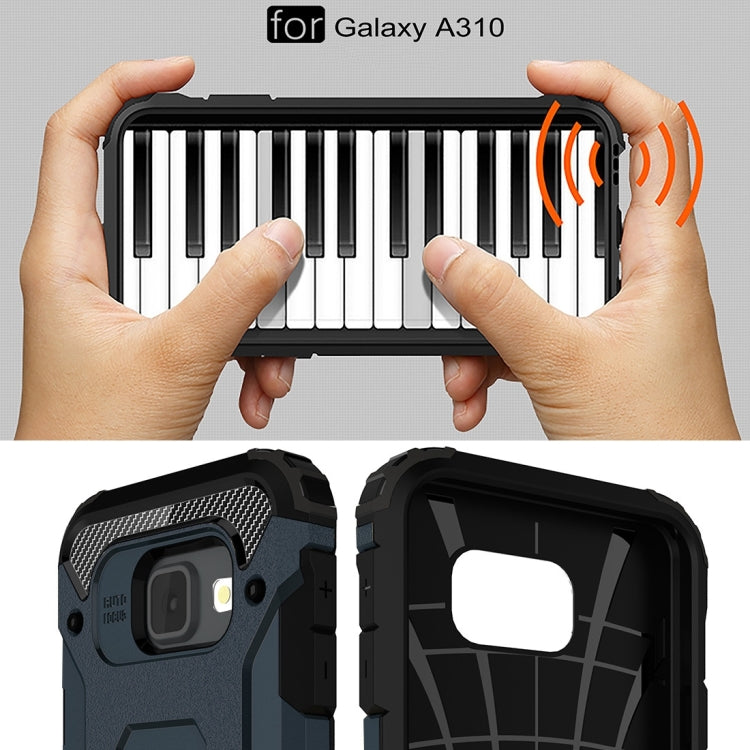 สำหรับ Galaxy A3 (2016) / A310 เคสแบบ Tough Armor TPU + PC, For Galaxy A3 (2016) / A310