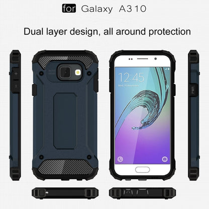 สำหรับ Galaxy A3 (2016) / A310 เคสแบบ Tough Armor TPU + PC, For Galaxy A3 (2016) / A310
