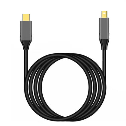 สายเคเบิลอะแดปเตอร์ Mini DisplayPort ตัวผู้เป็น USB-C / Type-C ยาว 1.8 ม