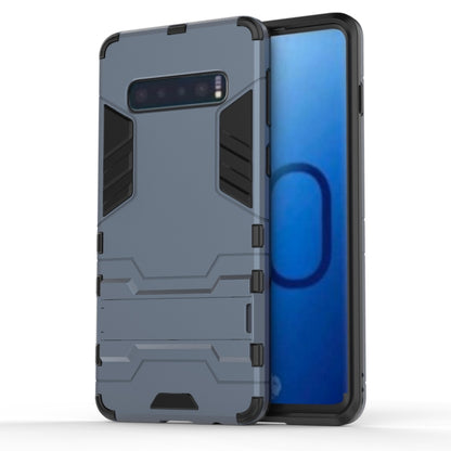 เคส PC + TPU กันกระแทกสำหรับ Galaxy S10 พร้อมตัวยึด, For Samsung Galaxy S10