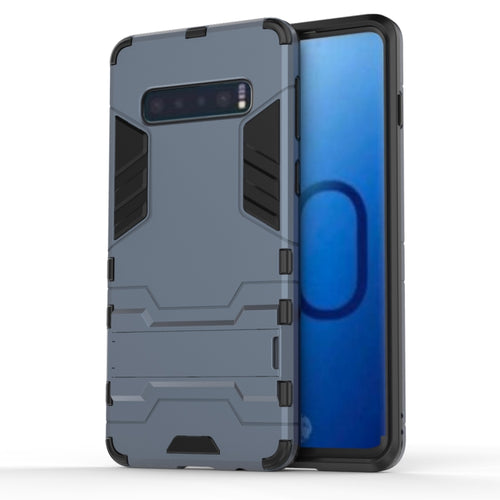 เคส PC + TPU กันกระแทกสำหรับ Galaxy S10 พร้อมตัวยึด, For Samsung Galaxy S10