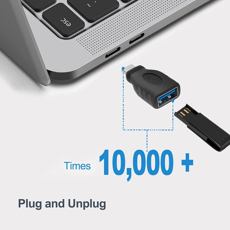 USB-C / Type-C ตัวผู้เป็น USB 3.0 อะแดปเตอร์แปลง OTG ตัวเมีย