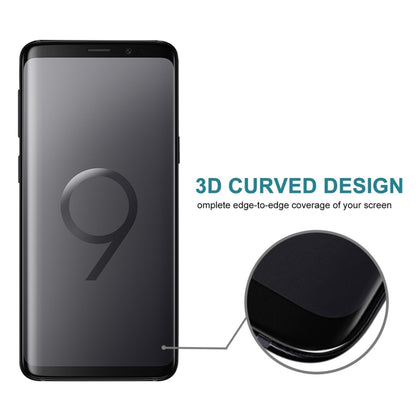สำหรับ Galaxy S9 0.3 มม. 9H ความแข็งพื้นผิว 3D ความเป็นส่วนตัว Anti-spy กระจกนิรภัยฟิล์มป้องกัน, For Samsung Galaxy S9