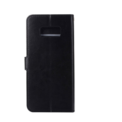 สำหรับ Galaxy S8 Retro Crazy Horse Texture ซองหนังพลิกแนวนอนพร้อมตัวยึดและช่องเสียบการ์ดและกระเป๋าสตางค์และกรอบรูป, For Samsung Galaxy S8, For Galaxy S8, Galaxy S8