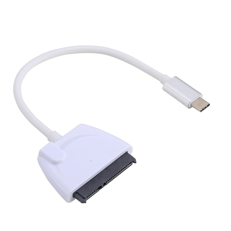 ตัวแปลงสายเคเบิลอะแดปเตอร์ฮาร์ดไดรฟ์ USB-C / Type-C ถึง 22 พิน SATA ความยาวรวม: ประมาณ 23 ซม