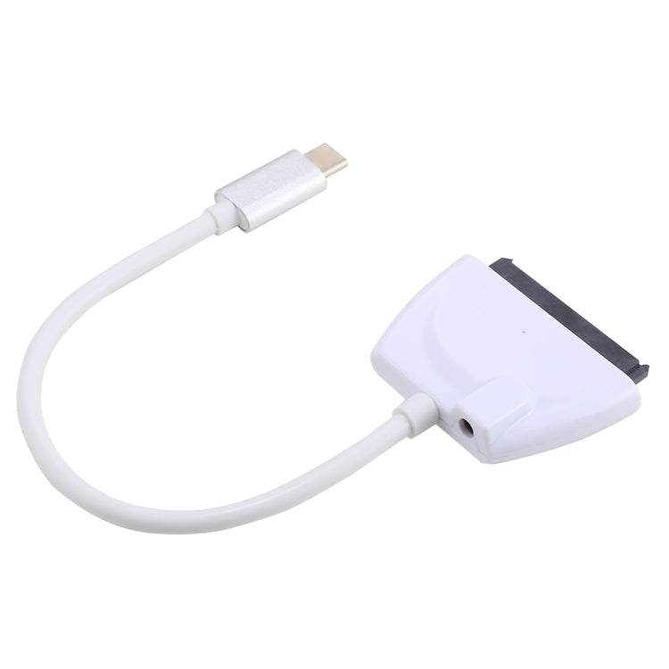 ตัวแปลงสายเคเบิลอะแดปเตอร์ฮาร์ดไดรฟ์ USB-C / Type-C ถึง 22 พิน SATA ความยาวรวม: ประมาณ 23 ซม