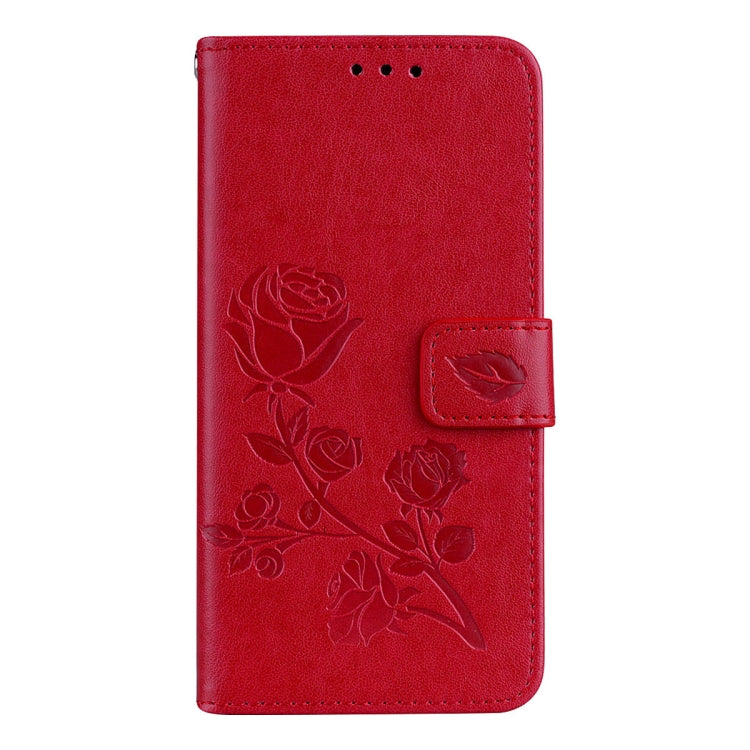 สำหรับ Galaxy S9 Rose ซองหนัง PU สิ่งแวดล้อมแบบพลิกแนวนอนพร้อมตัวยึดและช่องเสียบการ์ดและกระเป๋าสตางค์, For Samsung Galaxy S9