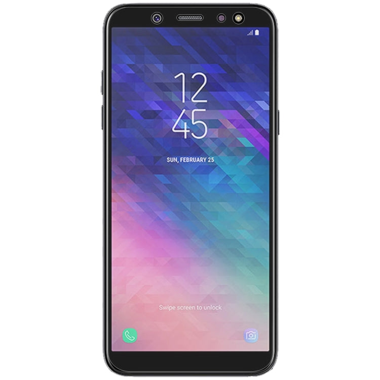 50 ชิ้น 0.26mm 9H 2.5D ฟิล์มกระจกนิรภัยสำหรับ Galaxy A6 (2018), For Galaxy A6+ (2018)