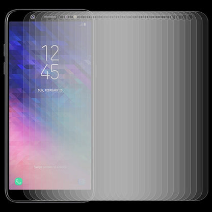 50 ชิ้น 0.26mm 9H 2.5D ฟิล์มกระจกนิรภัยสำหรับ Galaxy A6 (2018), For Galaxy A6+ (2018)