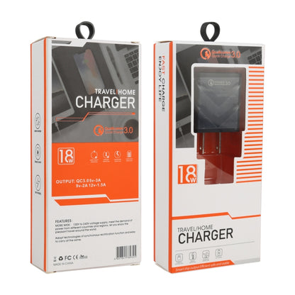 LZ-715 18W QC3.0 USB Single Port Fast Travel Charger, ปลั๊ก US, US Plug