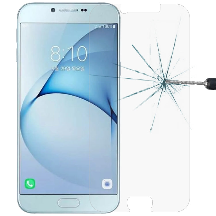 ฟิล์มกระจกนิรภัย 0.26mm 9H 2.5D สำหรับ Galaxy A8 (2016), For Galaxy A8 (2016)(1 PC)