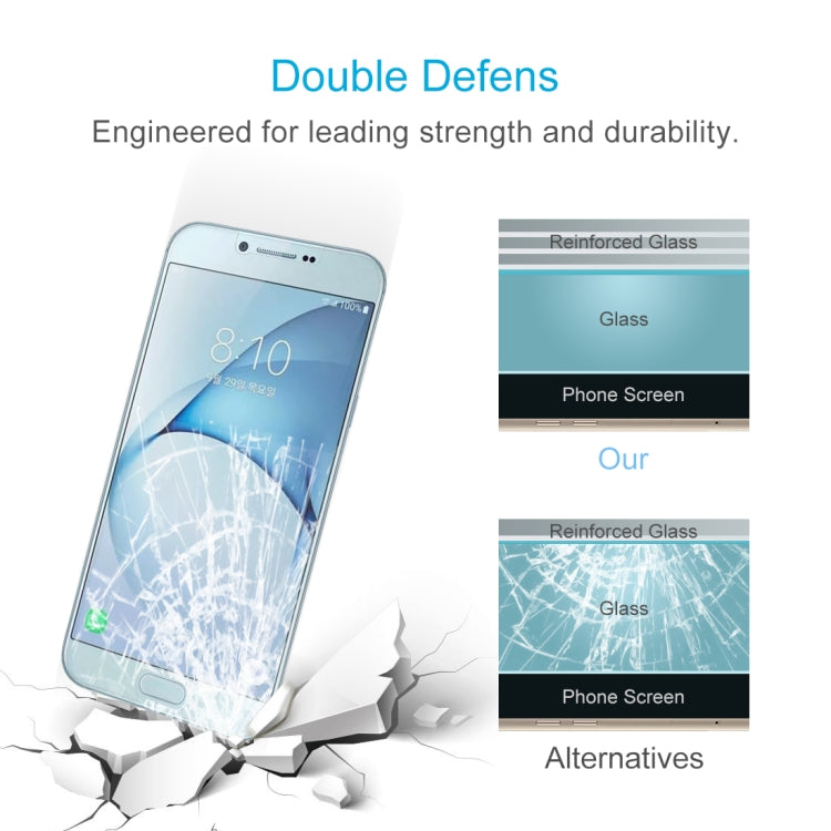 ฟิล์มกระจกนิรภัย 0.26mm 9H 2.5D สำหรับ Galaxy A8 (2016), For Galaxy A8 (2016)(1 PC)