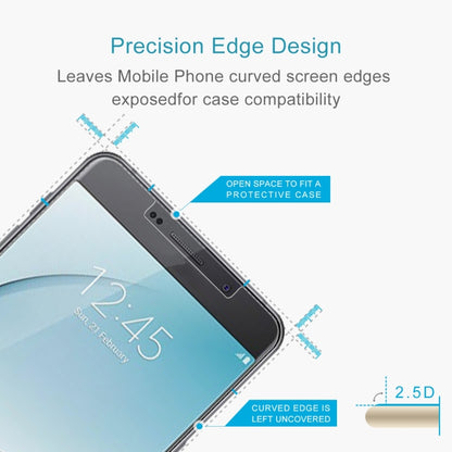ฟิล์มกระจกนิรภัย 0.26mm 9H 2.5D สำหรับ Galaxy A9 Pro (2016), For Galaxy A9 Pro (2016)(1 PC)
