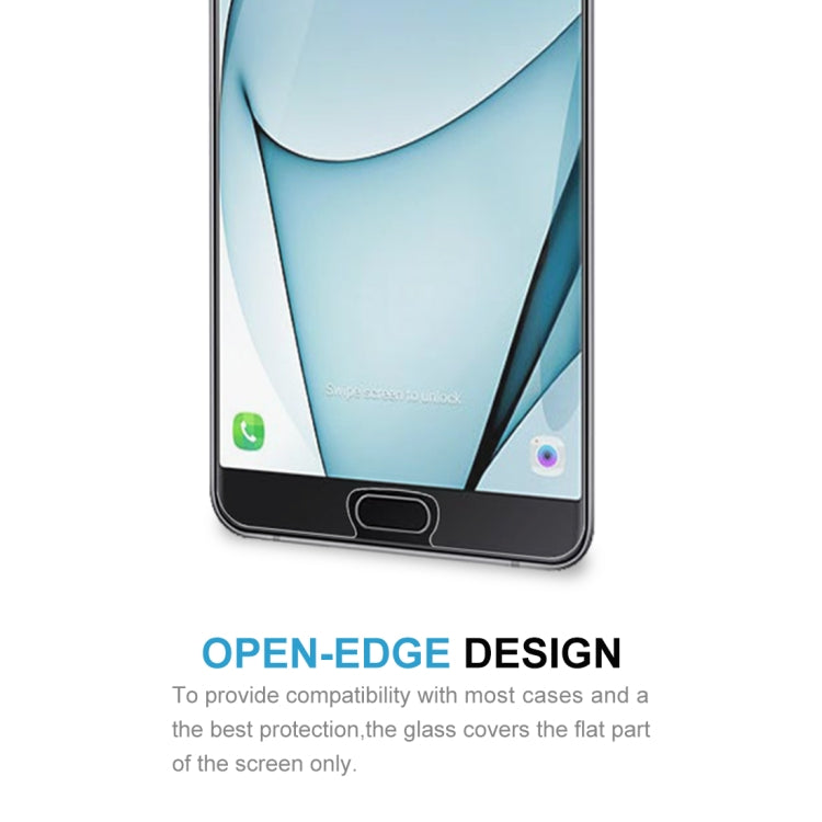 ฟิล์มกระจกนิรภัย 0.26mm 9H 2.5D สำหรับ Galaxy A9 Pro (2016), For Galaxy A9 Pro (2016)(1 PC)