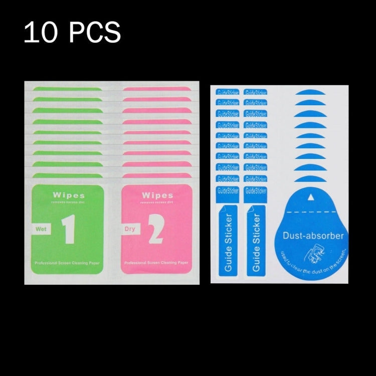 10 ชิ้นสำหรับ Galaxy A5 (2017) / A520 0.26mm 9H ความแข็งพื้นผิว 2.5D กระจกนิรภัยป้องกันการระเบิดไม่เต็มหน้าจอฟิล์ม, For Galaxy A5 (2017) / A520