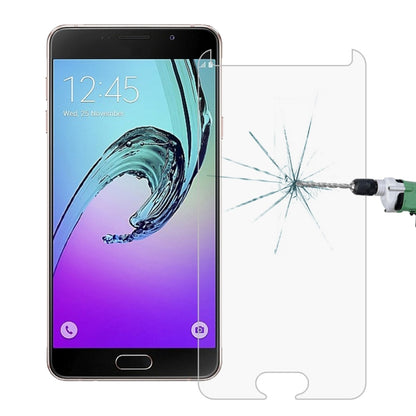 2 ชิ้นสำหรับ Galaxy A3 (2017) / A320 0.26mm 9H ความแข็งพื้นผิว 2.5D ฟิล์มกระจกนิรภัยป้องกันการระเบิด, 2pcs