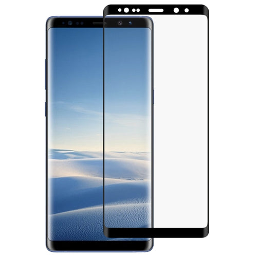 0.3mm 9H ความแข็งพื้นผิว 2.5D ขอบโค้งเต็มหน้าจอเต็มกาวฟิล์มกระจกนิรภัยสำหรับ Galaxy Note8, For Galaxy Note8（1 PC）