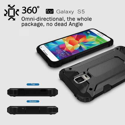 สำหรับ Galaxy S5 / G900 Tough Armor TPU + PC เคสรวม, For Galaxy S5 / G900