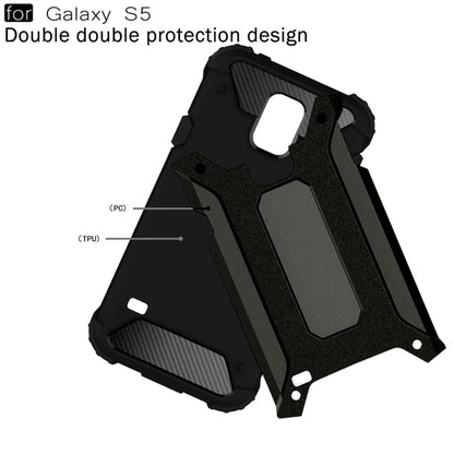 สำหรับ Galaxy S5 / G900 Tough Armor TPU + PC เคสรวม, For Galaxy S5 / G900