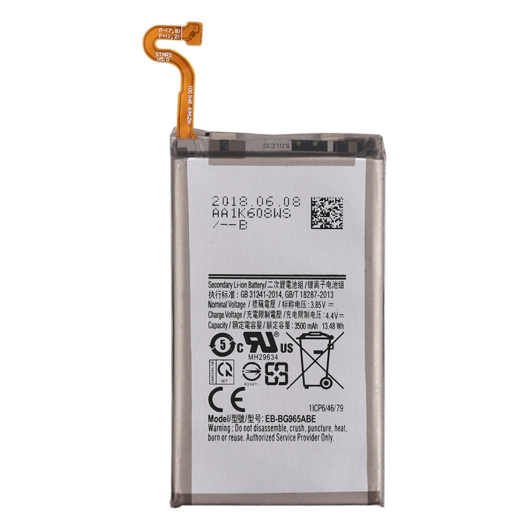 แบตเตอรี่ลิเธียมไอออนแบบรีชาร์จ 3.85V 3500mAh สำหรับ Galaxy S9+, For S9+