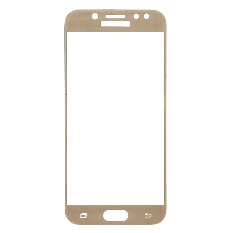 สำหรับ Galaxy J5 (2017) (เวอร์ชัน EU) 0.26mm 9H ความแข็งพื้นผิว 2.5D Curved Silk-screen Full Screen กระจกนิรภัยป้องกันหน้าจอ, For Galaxy J5 (2017) (EU Version)