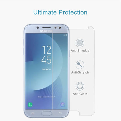 50 ชิ้นสำหรับ Galaxy J5 (2017) (เวอร์ชันสหภาพยุโรป) 0.26 มม. 9H ความแข็งพื้นผิว 2.5D ป้องกันการระเบิดไม่เต็มหน้าจอฟิล์มกระจกนิรภัย, For Galaxy J5 (2017) (EU Version) (50 PCS)