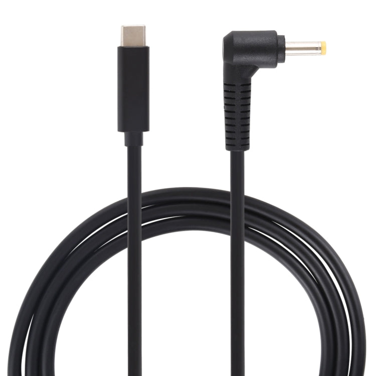 USB-C / Type-C ถึง 4.0 x 1.7 มม. สายชาร์จแล็ปท็อป, ความยาวสายเคเบิล: ประมาณ 1.5 ม., Type-C to 4.0 x 1.7mm