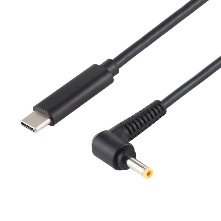 USB-C / Type-C ถึง 4.0 x 1.7 มม. สายชาร์จแล็ปท็อป, ความยาวสายเคเบิล: ประมาณ 1.5 ม., Type-C to 4.0 x 1.7mm