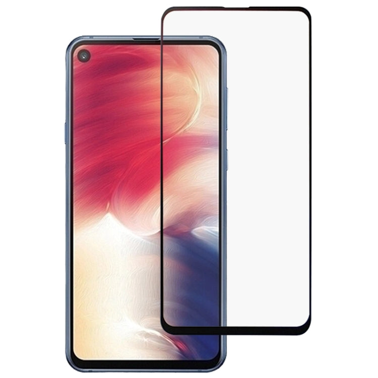 ฟิล์มกระจกนิรภัยแบบเต็มหน้าจอ 0.3 มม. 9H 2.5D สำหรับ Galaxy A8s, Galaxy A8s