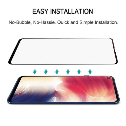 ฟิล์มกระจกนิรภัยแบบเต็มหน้าจอ 0.3 มม. 9H 2.5D สำหรับ Galaxy A8s, Galaxy A8s