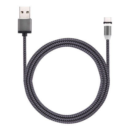 การหมุน 360 องศา 1 ม. รูปแบบสาน USB-C / Type-C ถึง USB 2.0 สายชาร์จแม่เหล็กที่แข็งแกร่งพร้อมไฟ LED
