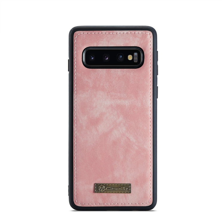 สำหรับ Samsung Galaxy S10 CaseMe-008 เคสโทรศัพท์หนังพลิกมัลติฟังก์ชั่นที่ถอดออกได้, For Samsung Galaxy S10